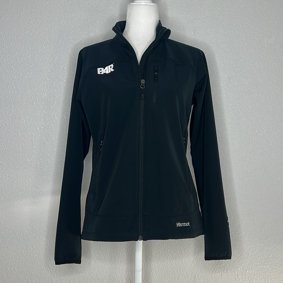 MARMOT LADIES' Tempo Jacket In Black W/ PAR Logo Size Medium - Picture 6 of 14